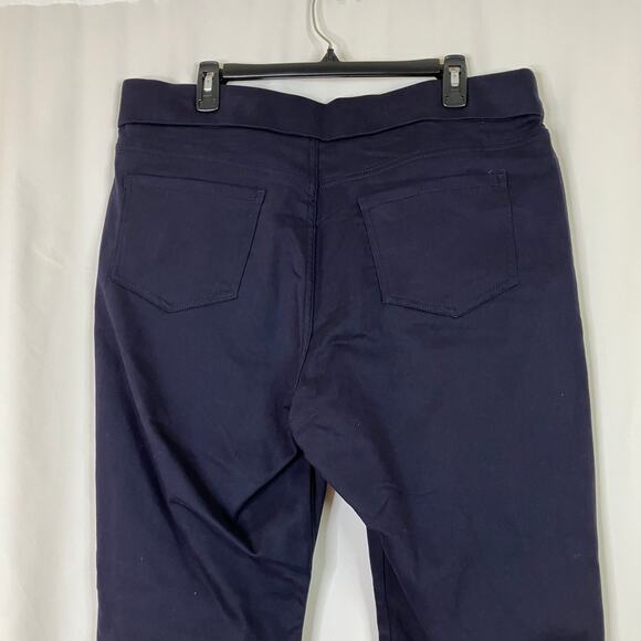 Liz Claiborne Navy Amber Straight Leg Mid-Rise Pants NWT Professional Career - Picture 6 of 7